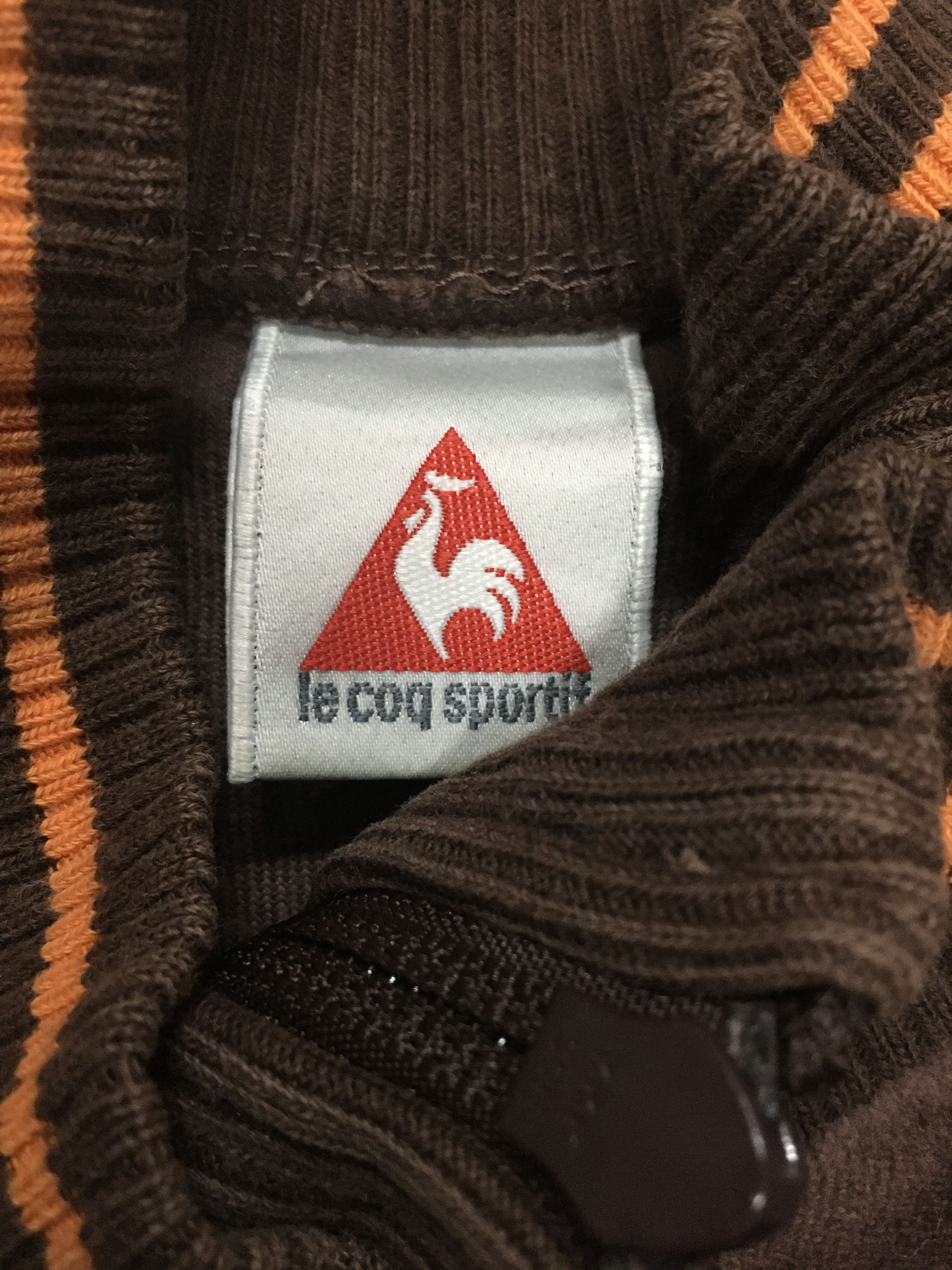 Japanese Brand × Le Coq Sportif Vintage Le Coq Sportif Velvet Varsity Jacket Size US L / EU 52-54 / 3 - 6 Thumbnail