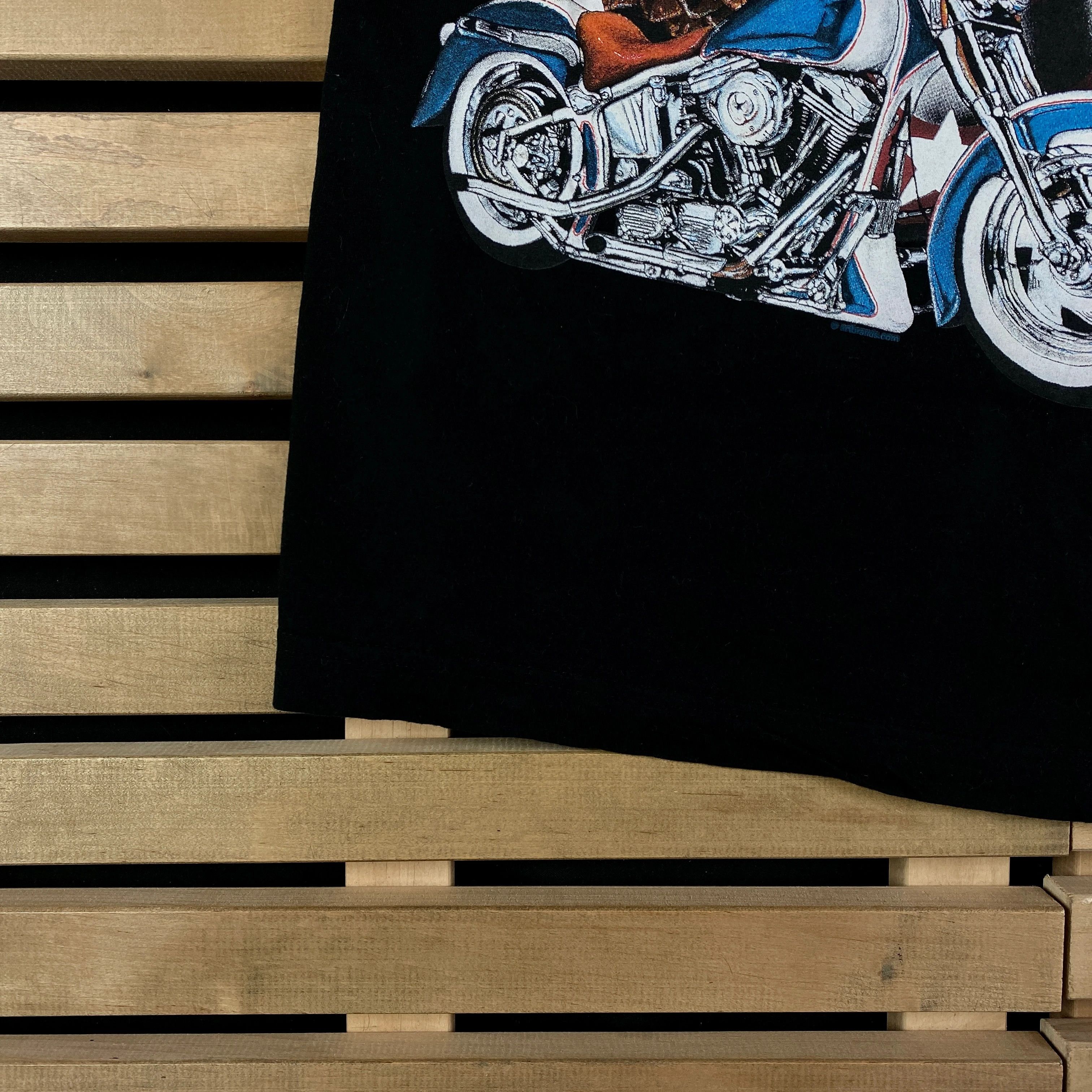 Band Tees × Harley Davidson × Vintage Mens Vintage T Shirt Eagle Harley Davidson Size S Size US S / EU 44-46 / 1 - 3 Thumbnail