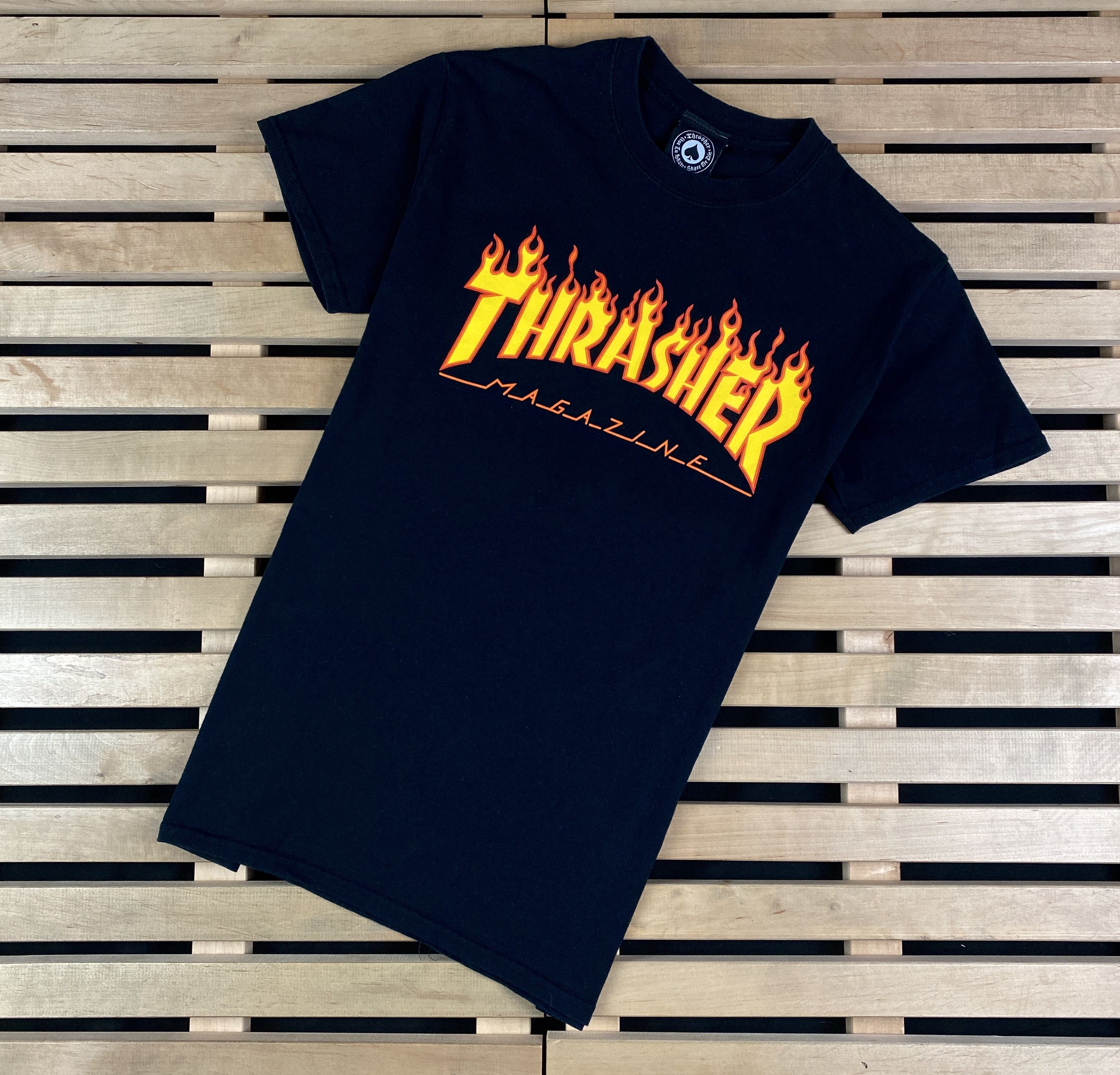 Thrasher × Vintage Mens T Shirt Thrasher Magazine Vintage Size S Size US S / EU 44-46 / 1 - 1 Thumbnail