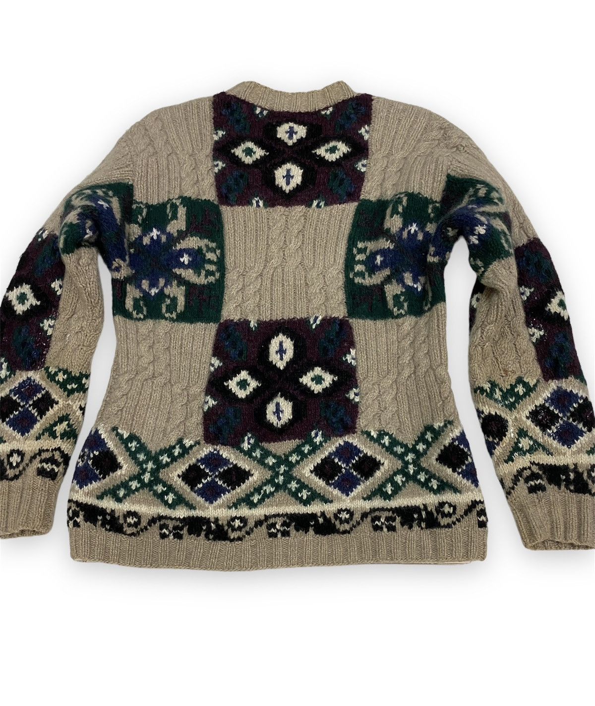 Tommy Hilfiger Tommy Hilfiger Wool Hand Knitted Sweater Size M / US 6-8 / IT 42-44 - 5 Thumbnail