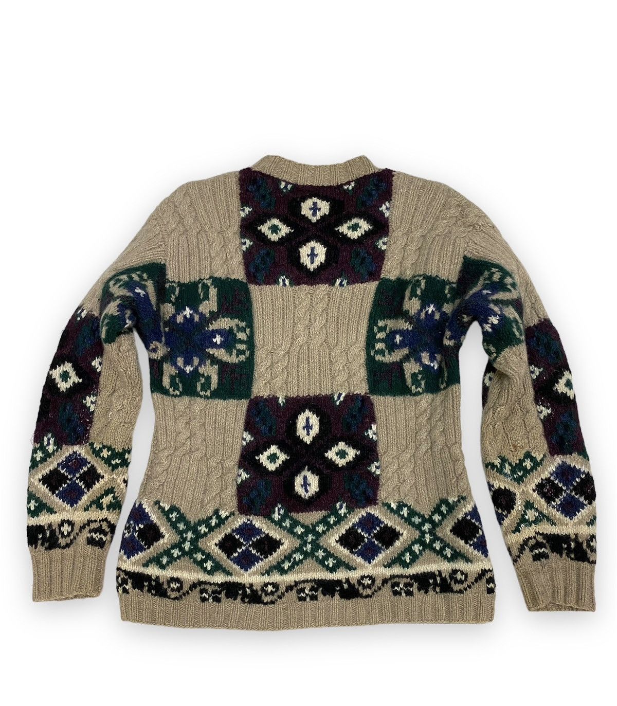 Tommy Hilfiger Tommy Hilfiger Wool Hand Knitted Sweater Size M / US 6-8 / IT 42-44 - 3 Thumbnail