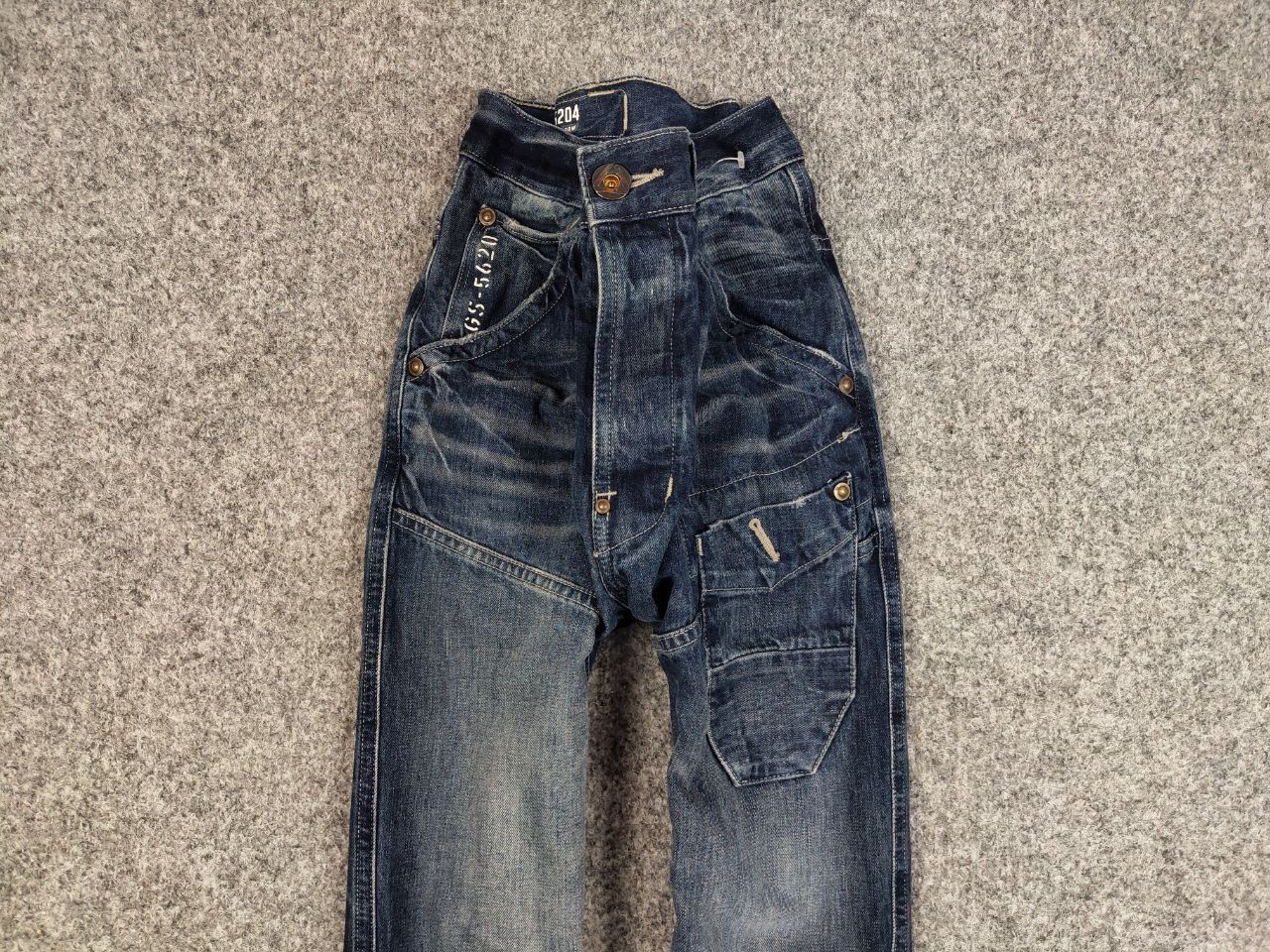 G-Star Vintage G-Star Raw Japan Skiff 5620 3d Tapered Denim Jeans Size US 30 / EU 46 - 7 Thumbnail