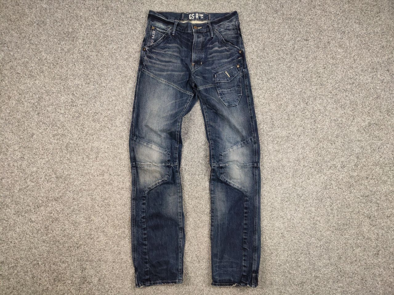 G-Star Vintage G-Star Raw Japan Skiff 5620 3d Tapered Denim Jeans Size US 30 / EU 46 - 13 Thumbnail