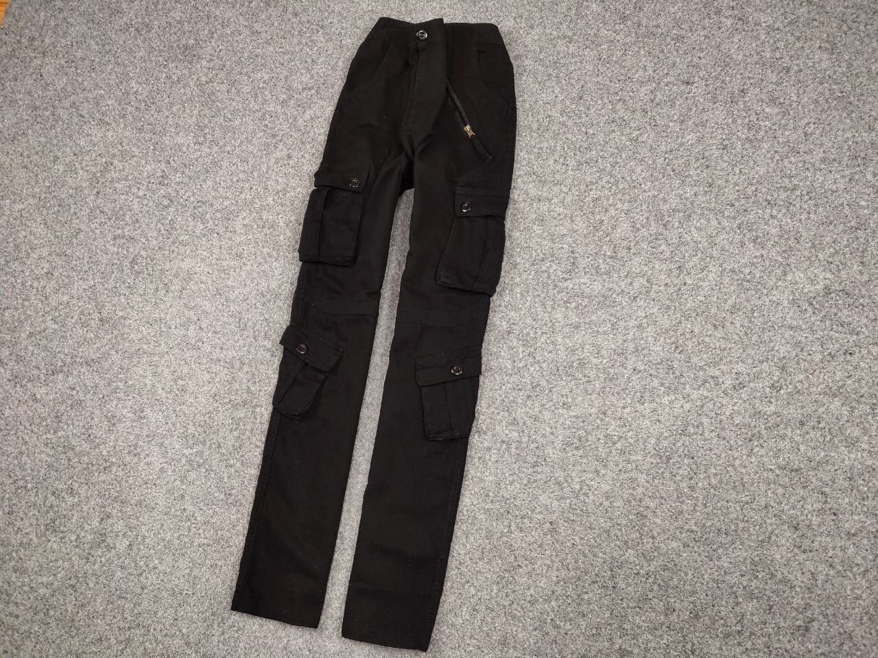 Japanese Brand Vintage Japan Multi Pocket Cargo Black Pants Travis Scott Size US 36 / EU 52 - 3 Thumbnail