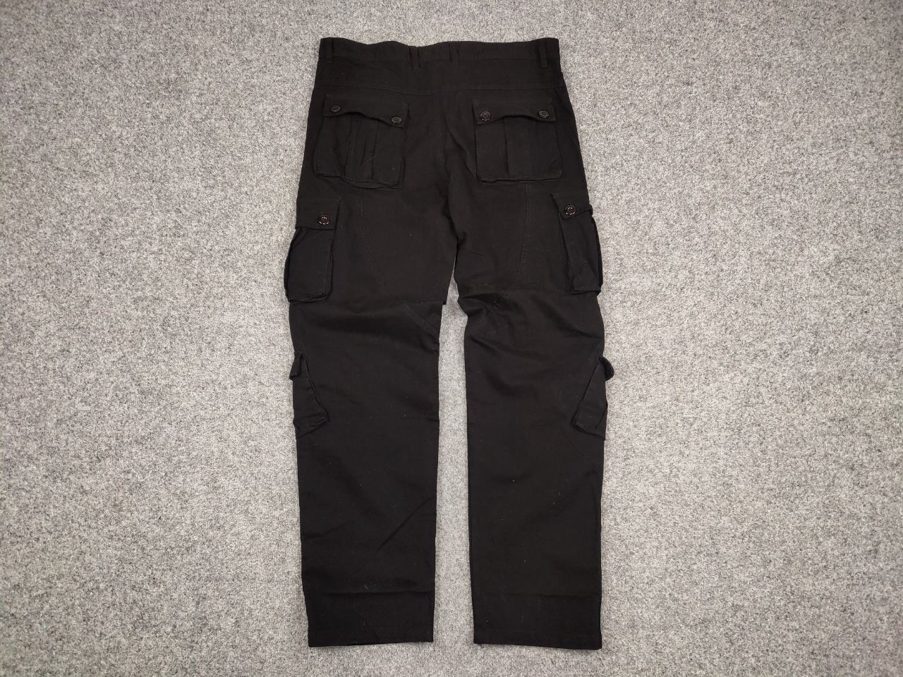 Japanese Brand Vintage Japan Multi Pocket Cargo Black Pants Travis Scott Size US 36 / EU 52 - 13 Thumbnail