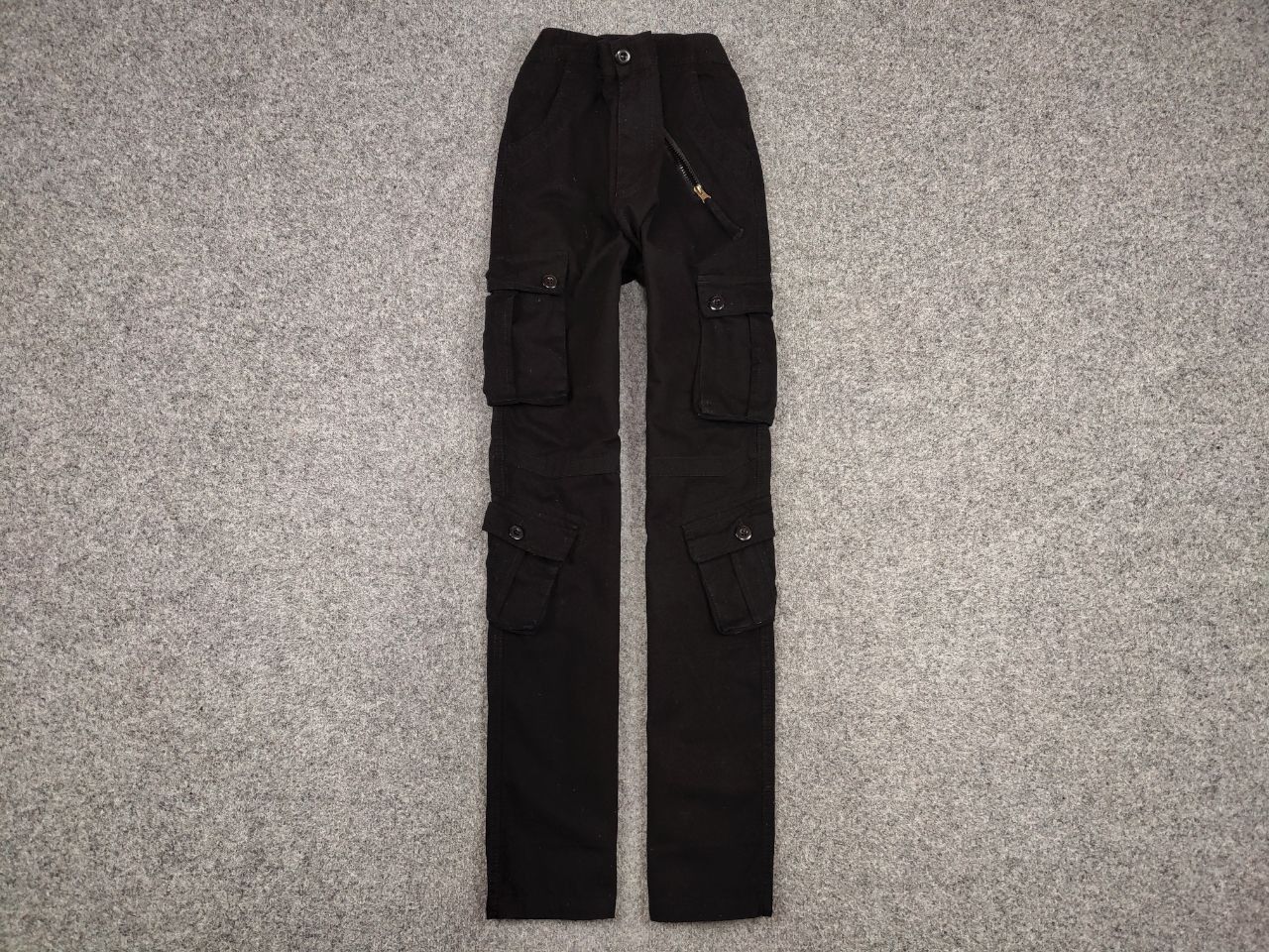 Japanese Brand Vintage Japan Multi Pocket Cargo Black Pants Travis Scott Size US 36 / EU 52 - 1 Thumbnail