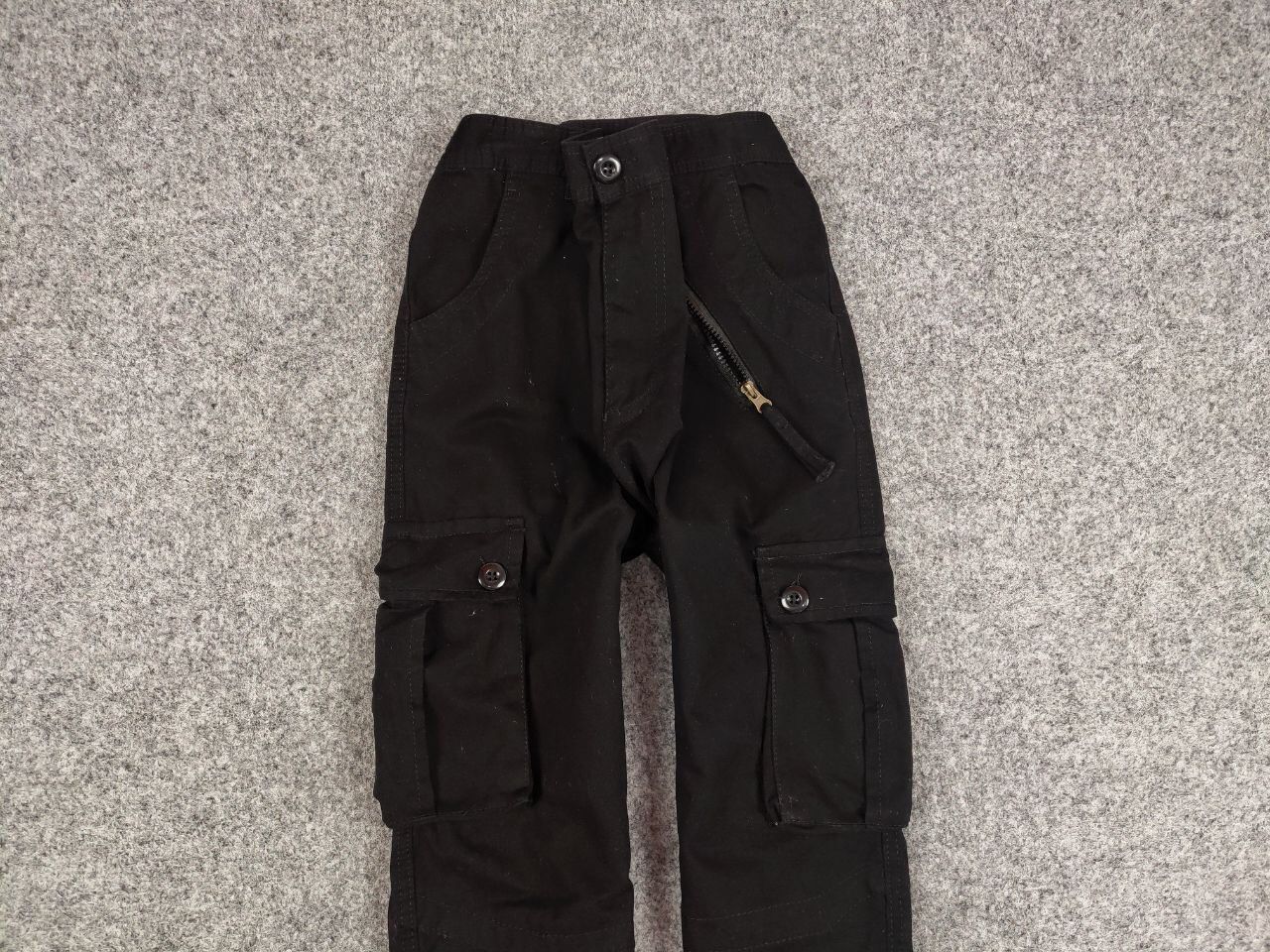 Japanese Brand Vintage Japan Multi Pocket Cargo Black Pants Travis Scott Size US 36 / EU 52 - 6 Thumbnail