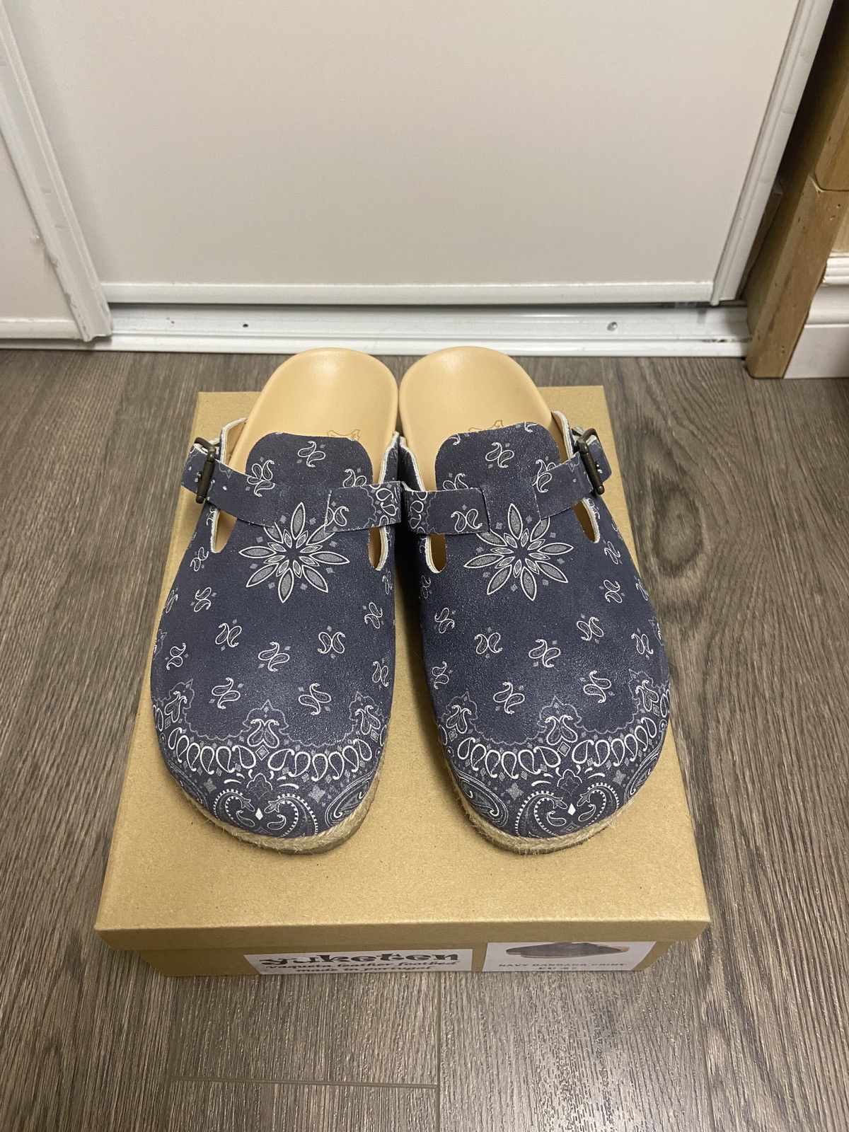 Yuketen Yuketen Clog - Sal 1 w/ Crepe Sole - Blue Bandana Suede Size US 8 / EU 41 - 2 Thumbnail