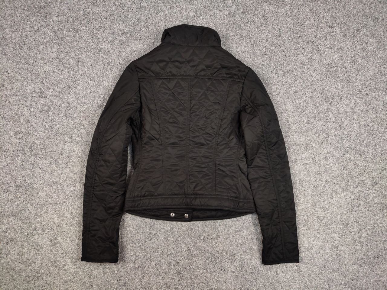 Burberry Burberry London Quilted Black Nova Check Biker Jacket Size US S / EU 44-46 / 1 - 16 Thumbnail