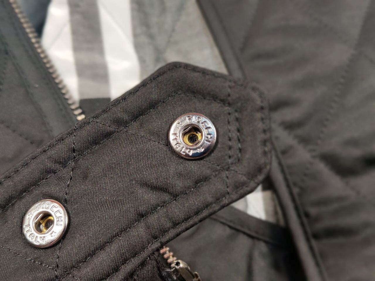 Burberry Burberry London Quilted Black Nova Check Biker Jacket Size US S / EU 44-46 / 1 - 22 Thumbnail
