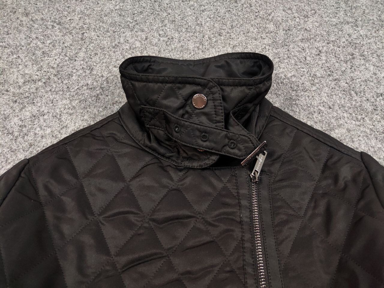 Burberry Burberry London Quilted Black Nova Check Biker Jacket Size US S / EU 44-46 / 1 - 14 Thumbnail
