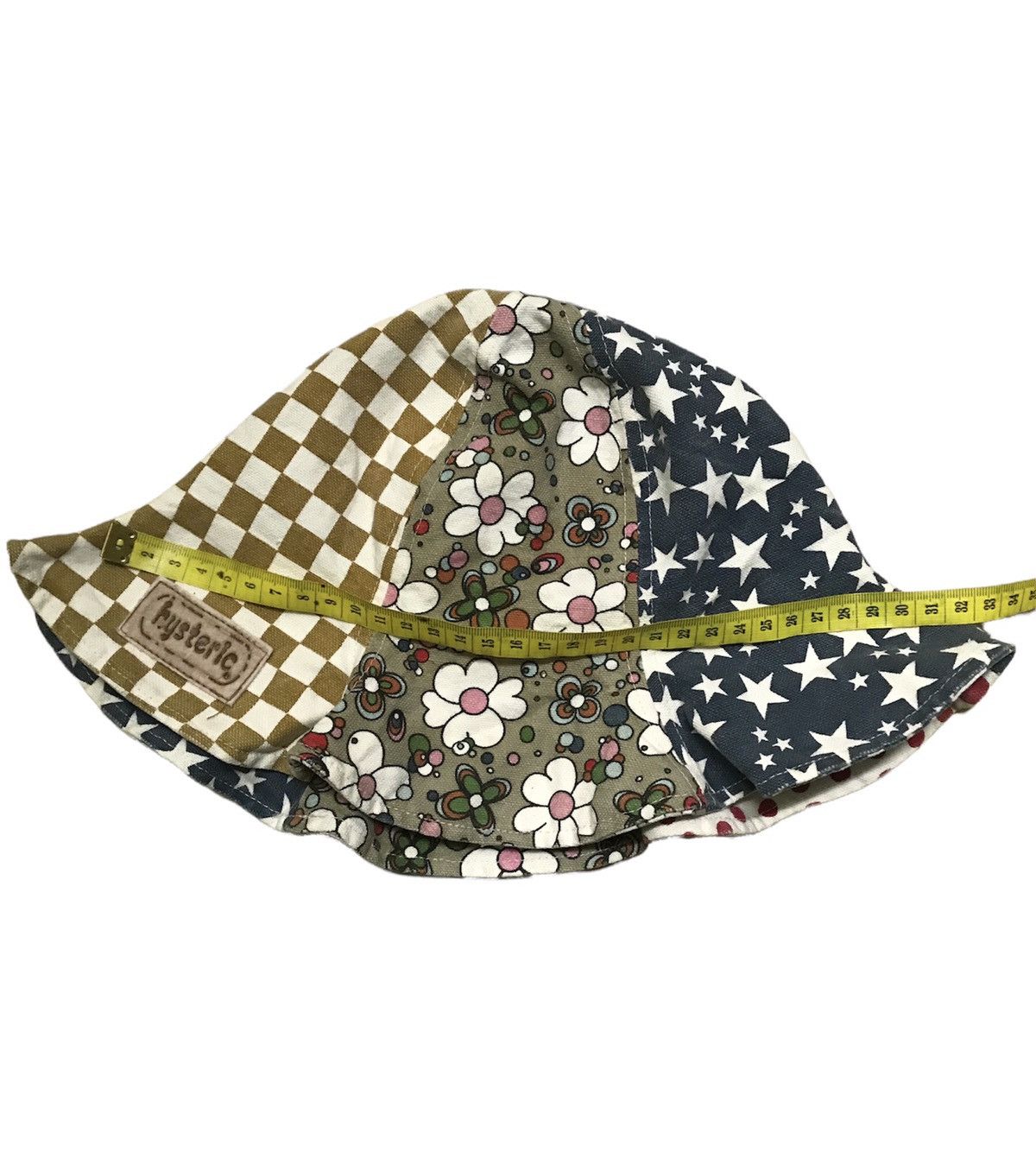 Hysteric Glamour × Japanese Brand Hysteric Glamour Patchwork Style Bucket Hat Size ONE SIZE - 9 Thumbnail