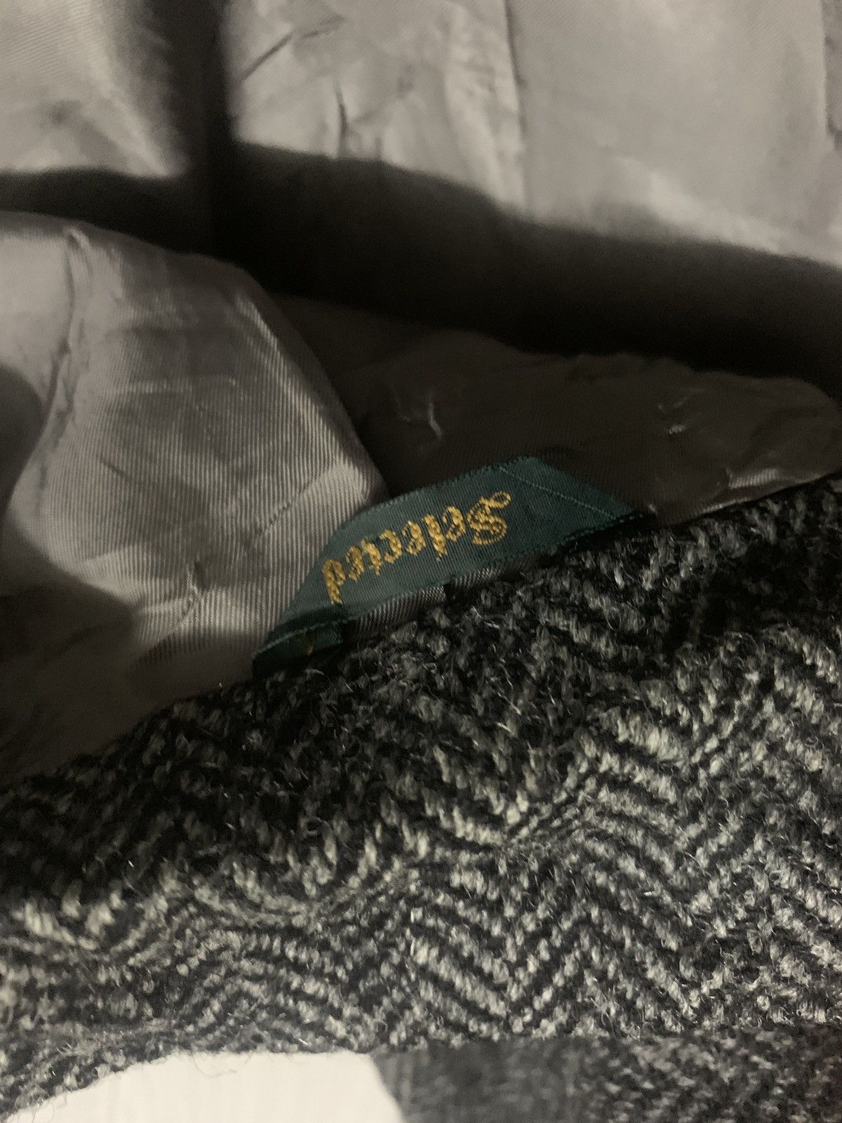 Harris Tweed HARRIS TWEED WOOL HERRINGBONE COAT Size US M / EU 48-50 / 2 - 8 Thumbnail