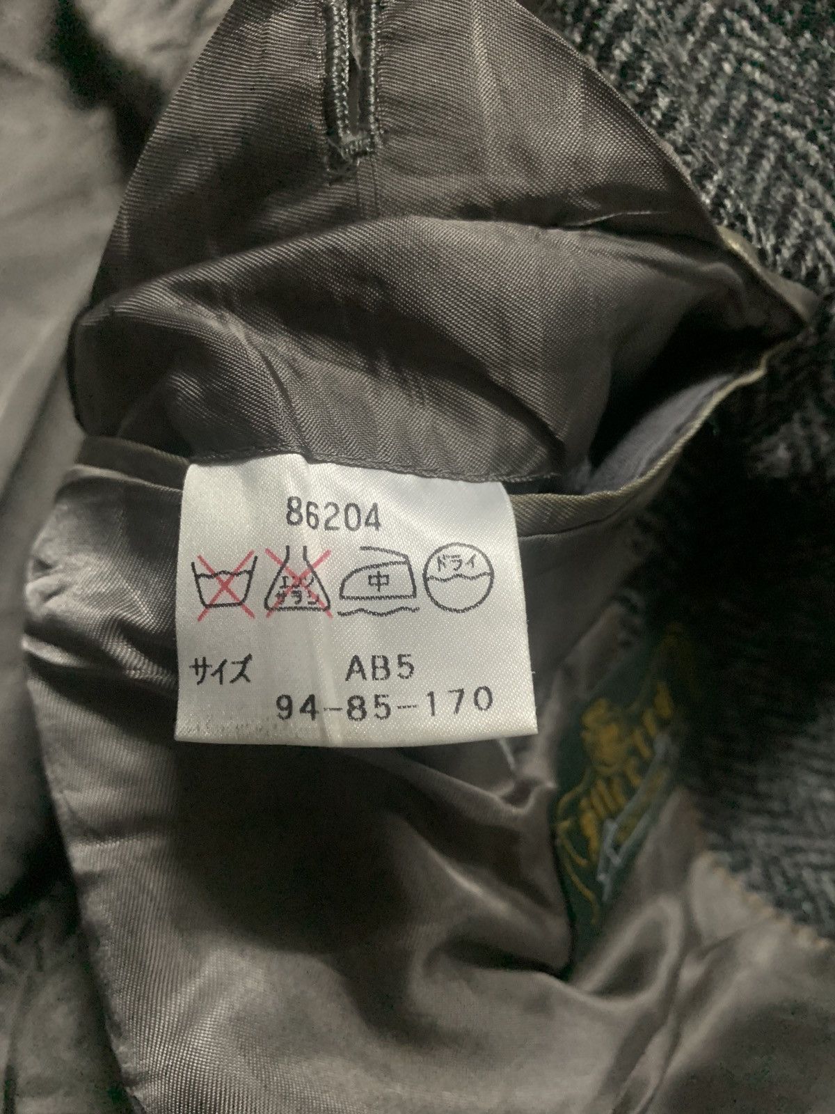 Harris Tweed HARRIS TWEED WOOL HERRINGBONE COAT Size US M / EU 48-50 / 2 - 9 Thumbnail
