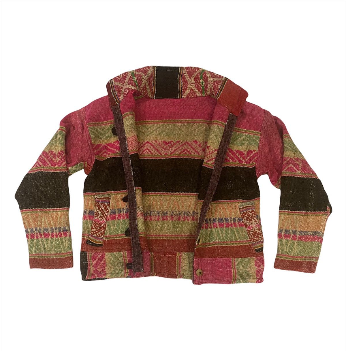 Handmade × Vintage Vintage Handmade Navajo Jacket Size US S / EU 44-46 / 1 - 1 Thumbnail