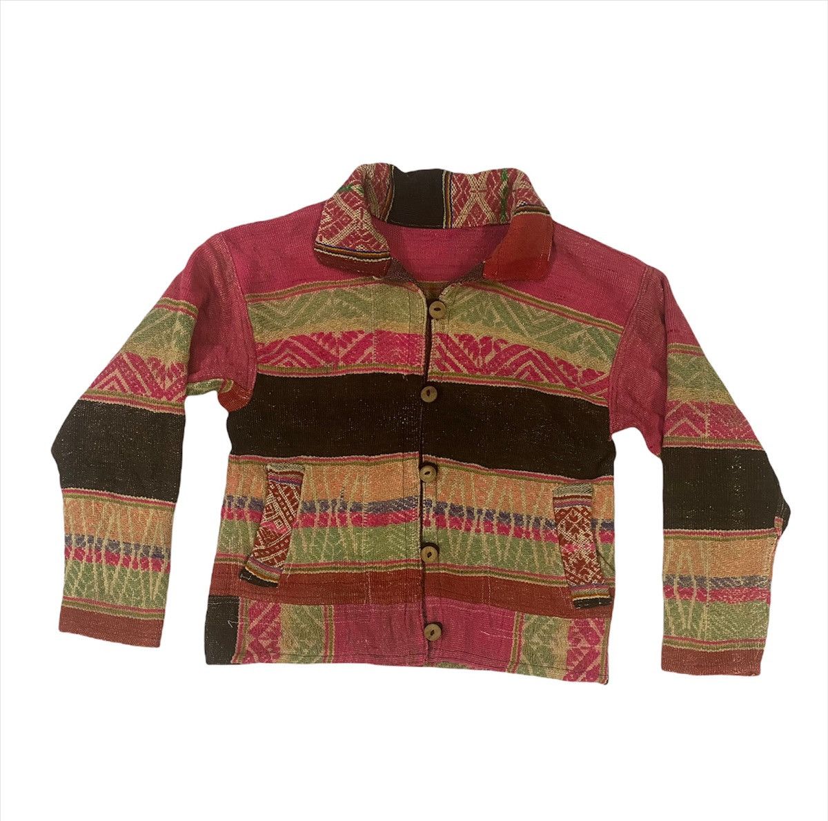 Handmade × Vintage Vintage Handmade Navajo Jacket Size US S / EU 44-46 / 1 - 3 Thumbnail