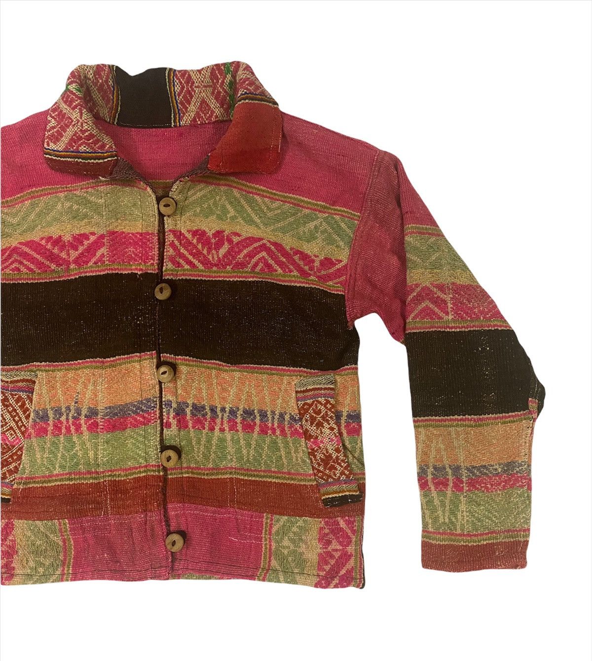 Handmade × Vintage Vintage Handmade Navajo Jacket Size US S / EU 44-46 / 1 - 6 Thumbnail