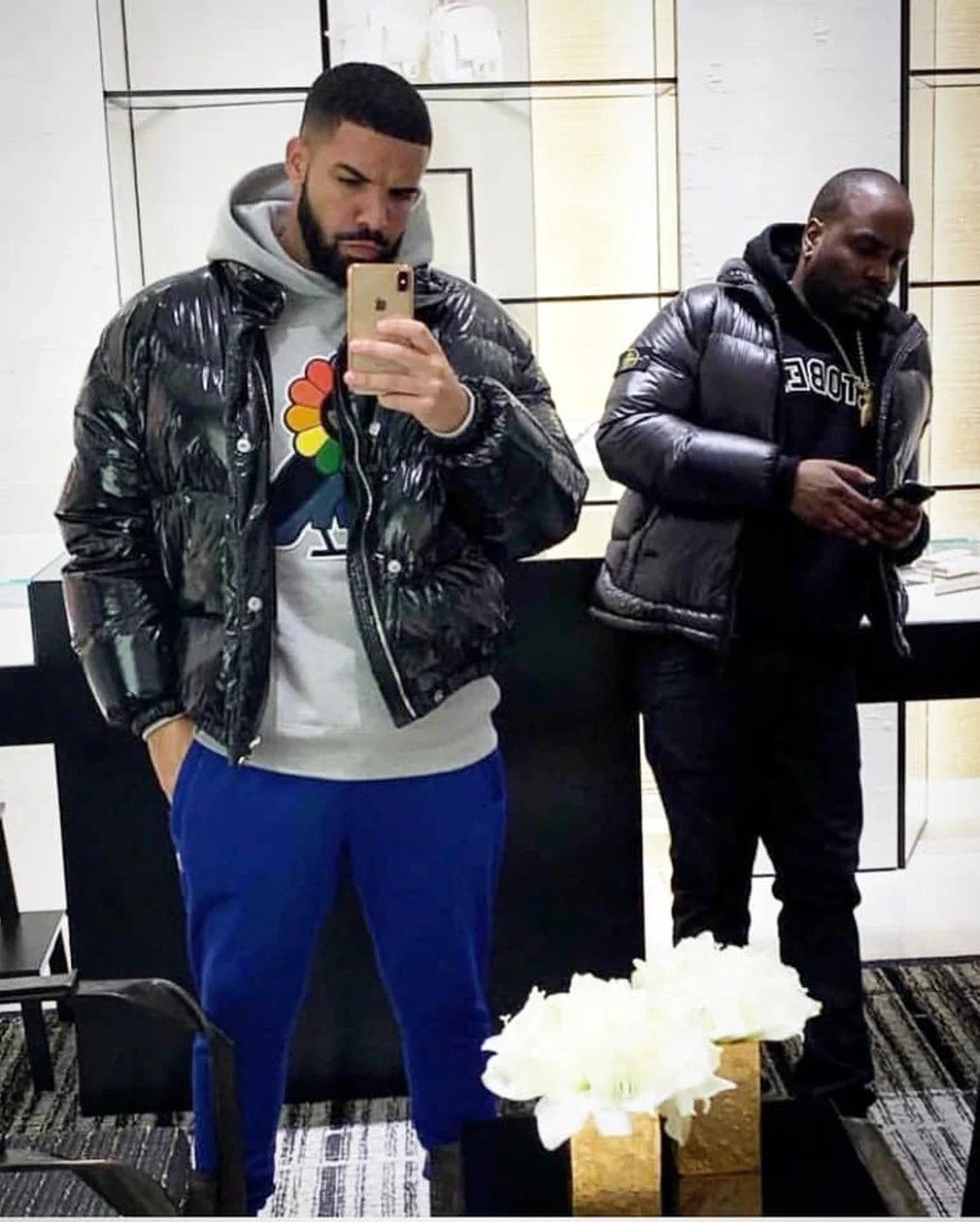 October's Very Own × Takashi Murakami OVO X Murakami Hoodie Grey 2018 OG Flower Owl Size US M / EU 48-50 / 2 - 1 Thumbnail