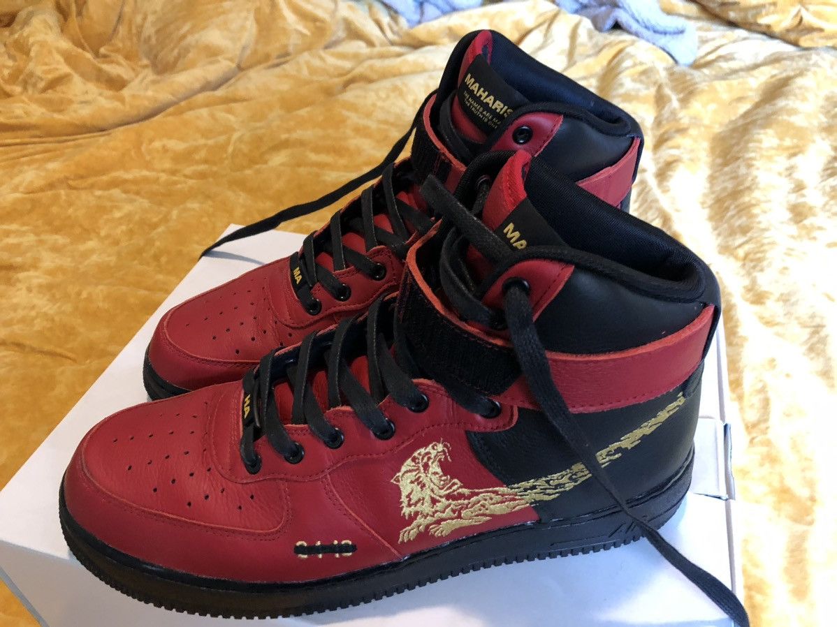 maharishi x nike air force 1 high