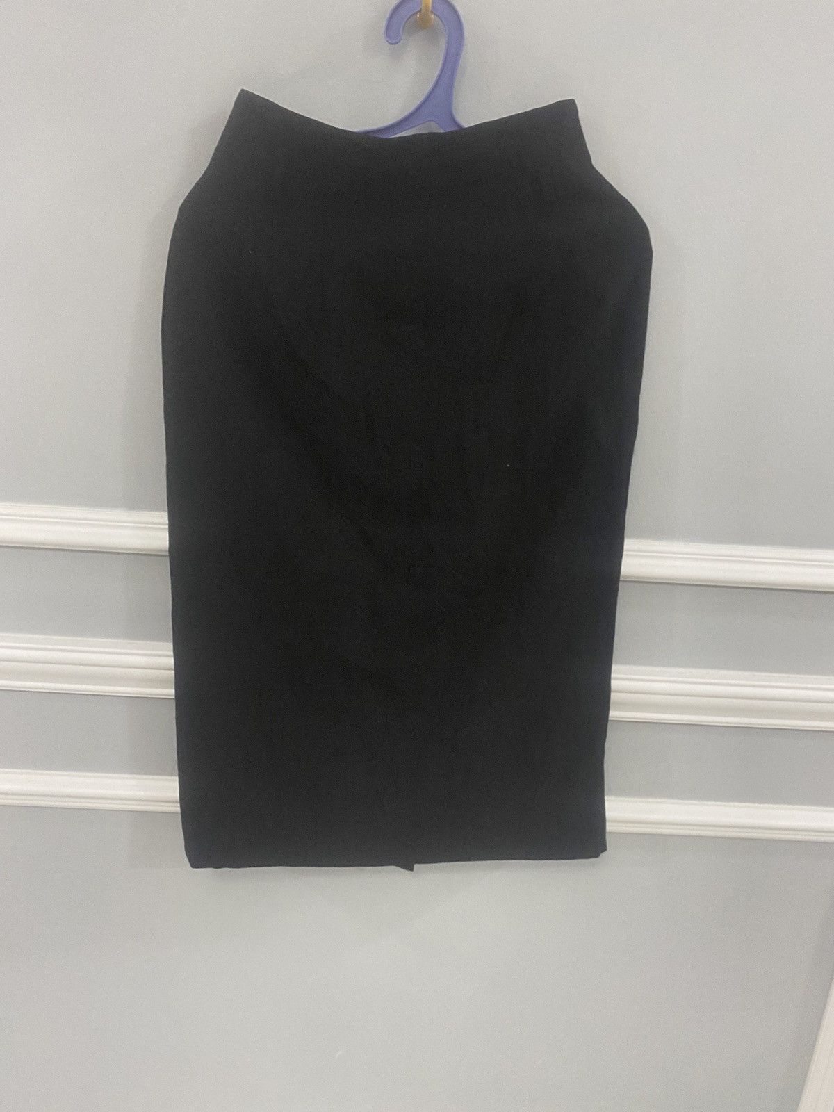 Christian Dior Monsieur VINTAGE CHRISTIAN DIOR FRONT BUTTON DOWN SKIRT Size 26" / US 2 / IT 38 - 3 Thumbnail