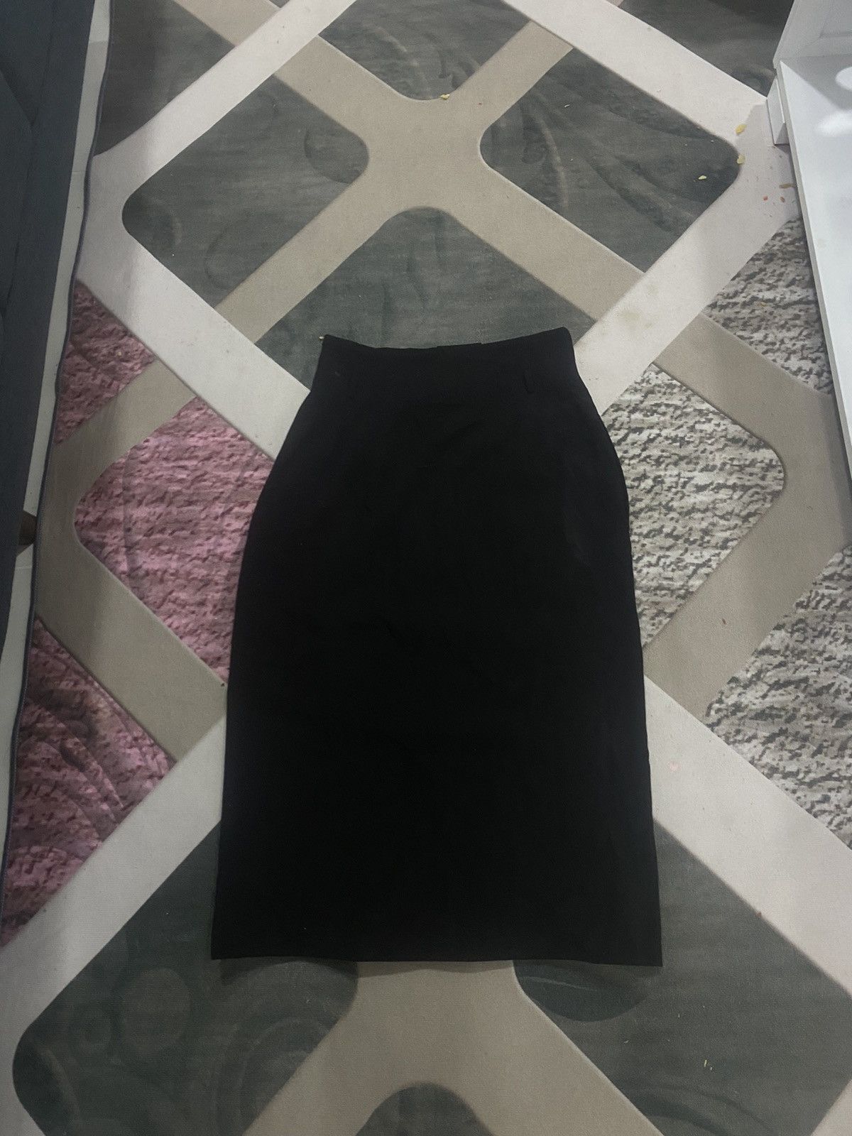Christian Dior Monsieur VINTAGE CHRISTIAN DIOR FRONT BUTTON DOWN SKIRT Size 26" / US 2 / IT 38 - 4 Thumbnail