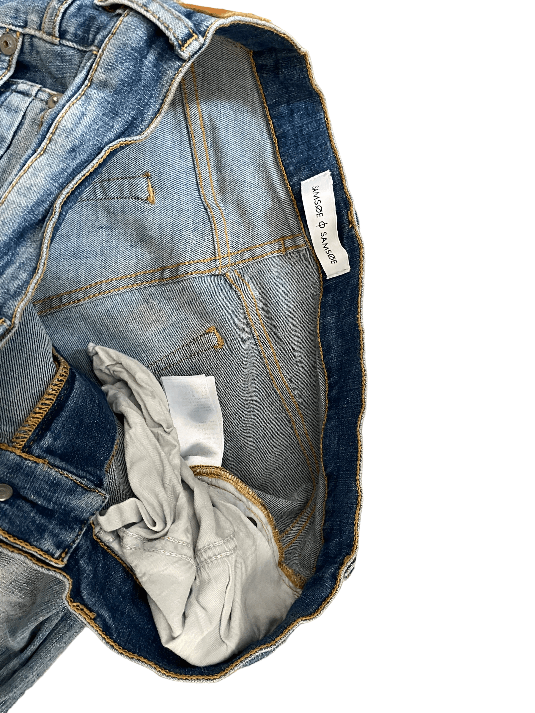 Samsoe Samsoe cropped slim fit jeans pant W32/L32 Size US 32 / EU 48 - 2 Thumbnail