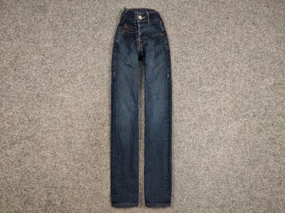 True Religion Vintage 90's True Religion Made in USA Blue Denim Jeans Size US 30 / EU 46 - 1 Thumbnail