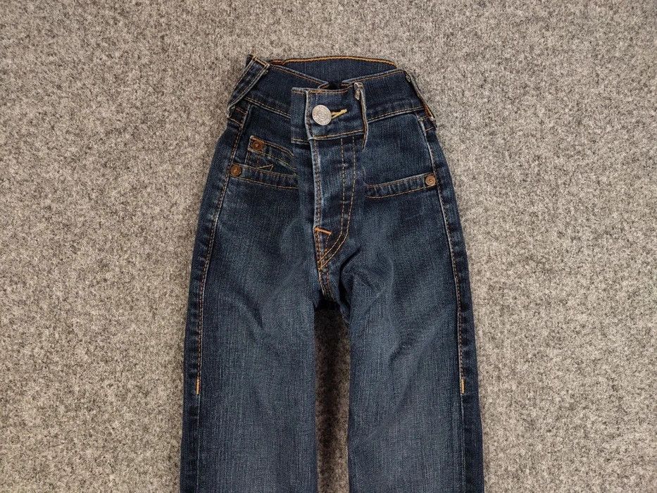 True Religion Vintage 90's True Religion Made in USA Blue Denim Jeans Size US 30 / EU 46 - 3 Thumbnail