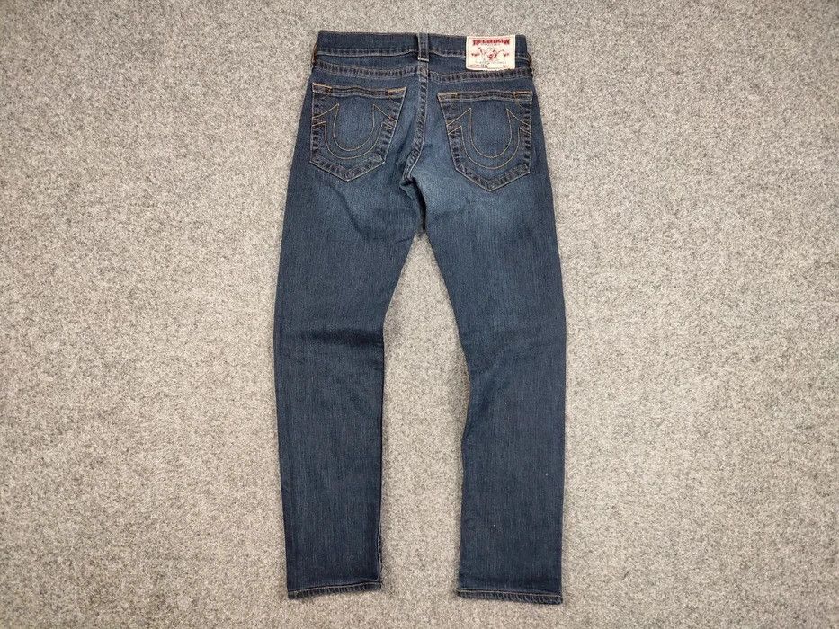 True Religion Vintage 90's True Religion Made in USA Blue Denim Jeans Size US 30 / EU 46 - 6 Thumbnail
