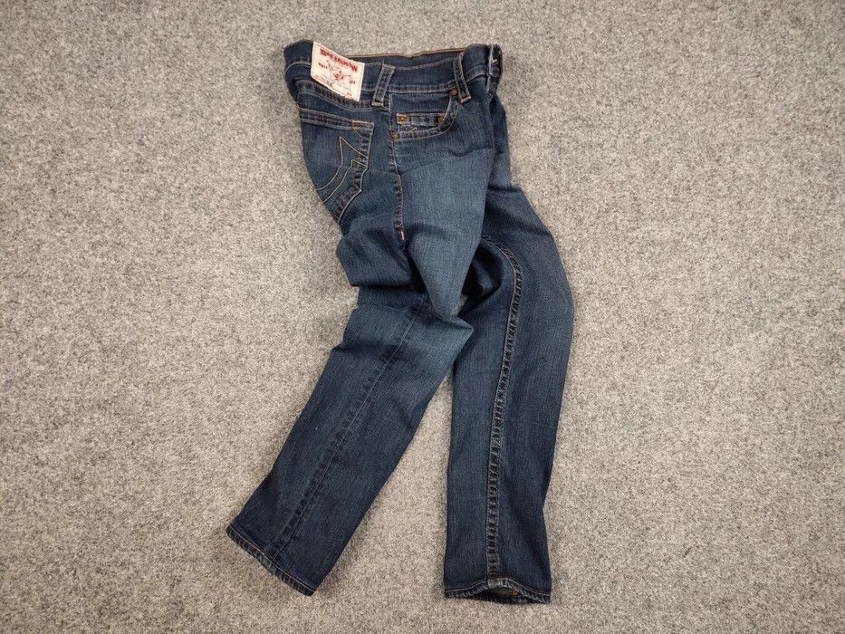 True Religion Vintage 90's True Religion Made in USA Blue Denim Jeans Size US 30 / EU 46 - 7 Thumbnail