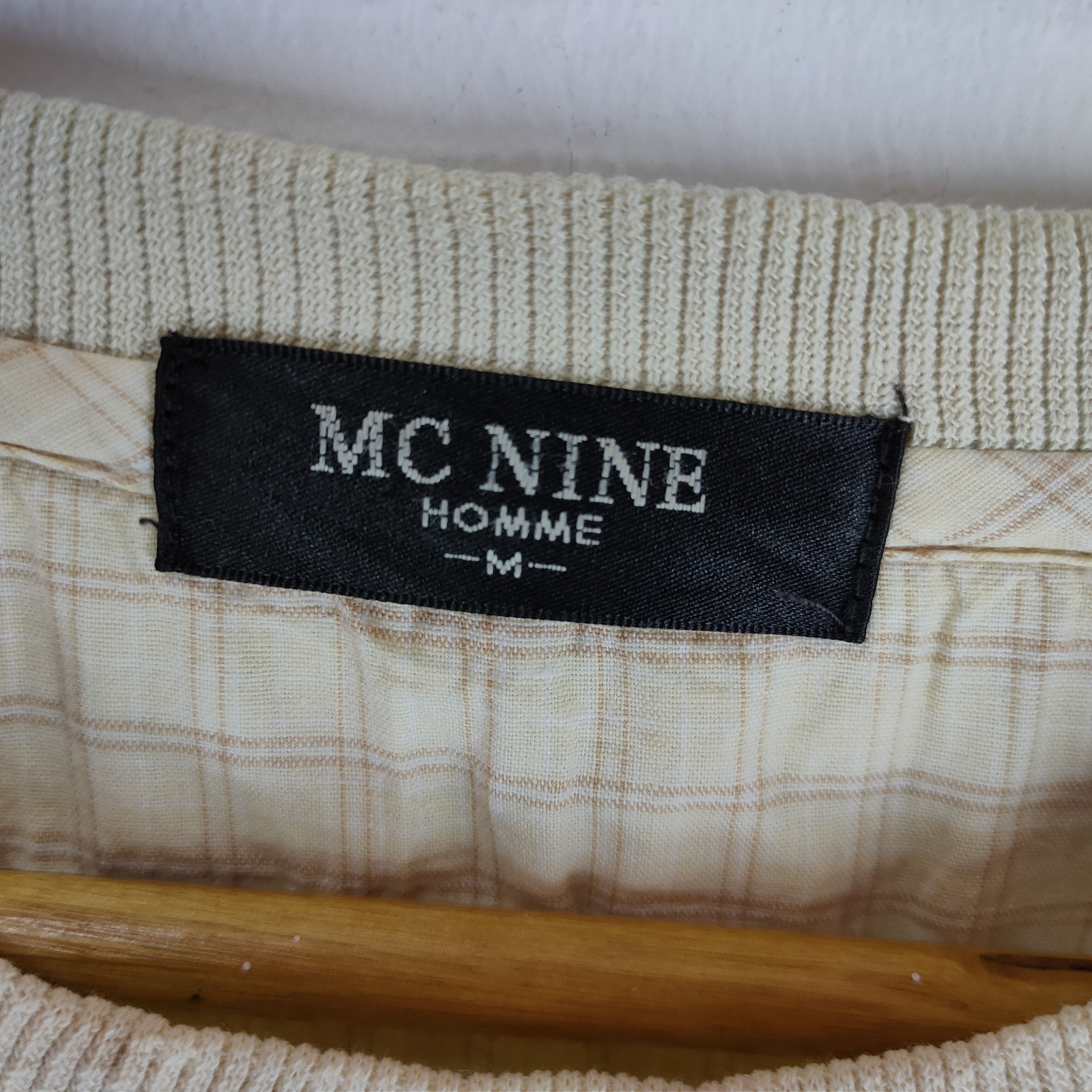 Other Vintage MC NINE Homme Embroidery Medium Size Sweatshirt Size US M / EU 48-50 / 2 - 3 Thumbnail