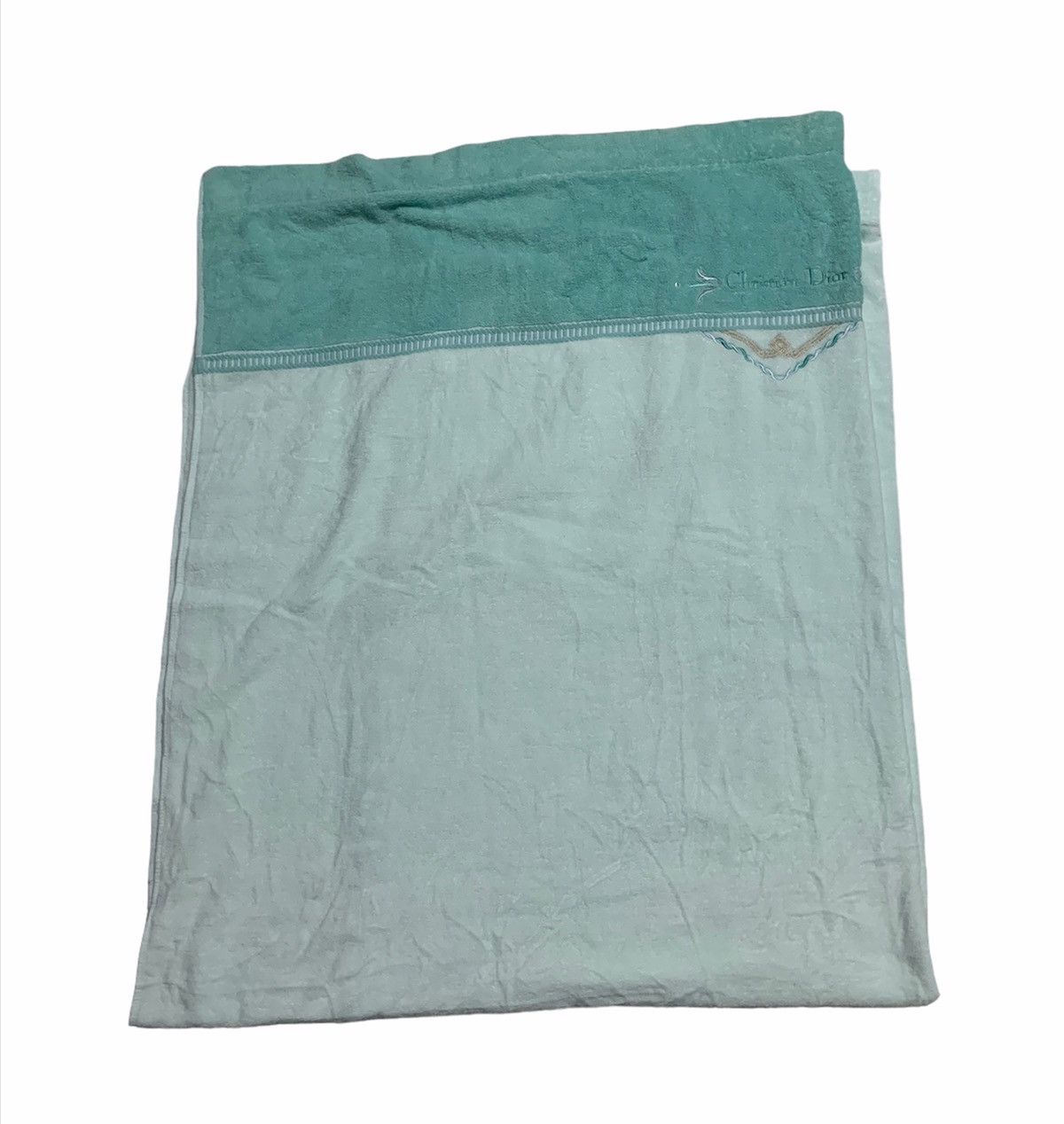 Christian Dior Monsieur × Dior × Vintage Vintage Christian Dior Linge de Maison big fleece blanket Size ONE SIZE - 4 Thumbnail