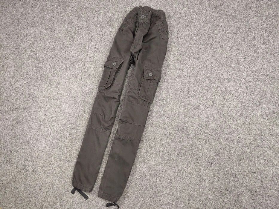 Japanese Brand Vintage 90's Cargo Pants Travis Scott Japan Pocket Gray Size US 32 / EU 48 - 2 Thumbnail