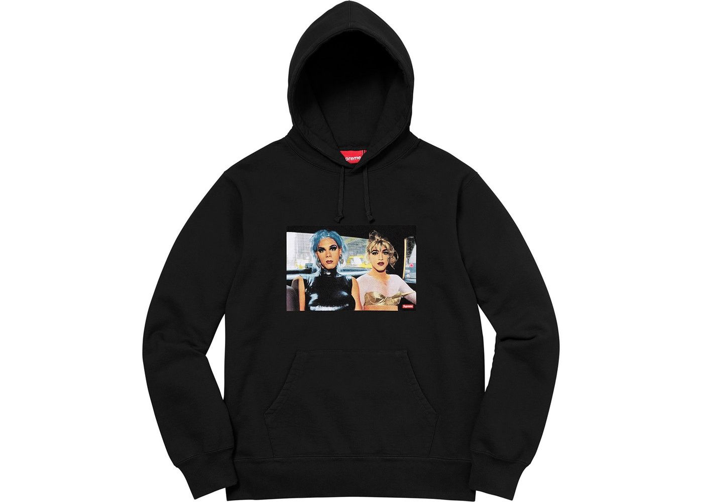 image of Nan Goldin/Supreme Misty And Jimmy Paulette in Black, Men's (Size Medium)