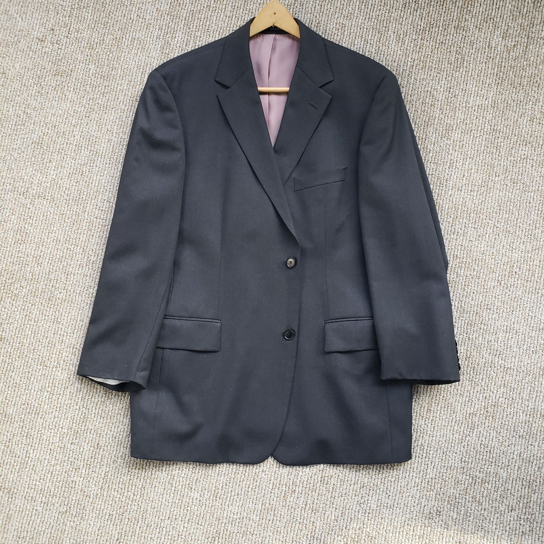 Hugo Boss Hugo Boss Charcoal Grey Suit Jacket Blazer 46R | Grailed