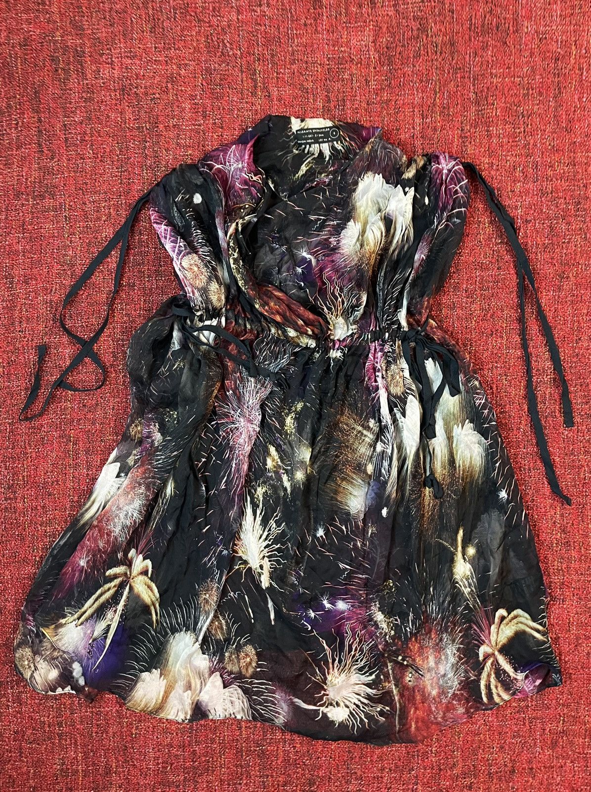 Allsaints AllSaints silk mesh dress y2k JPG style Size M / US 6-8 / IT 42-44 - 1 Thumbnail