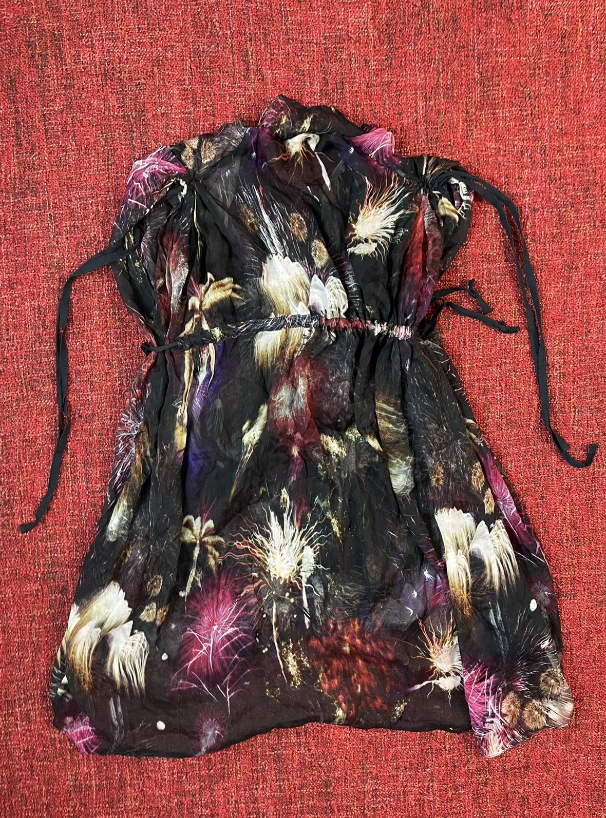 Allsaints AllSaints silk mesh dress y2k JPG style Size M / US 6-8 / IT 42-44 - 7 Thumbnail