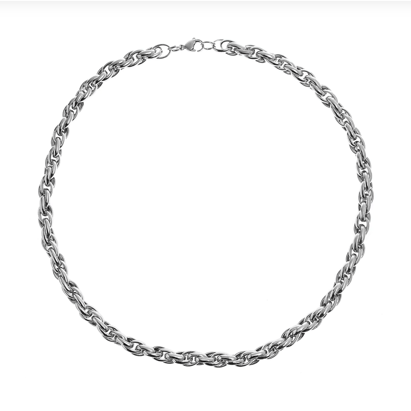 Jewelry Thick Cuban Chain Choker Size ONE SIZE - 4 Thumbnail