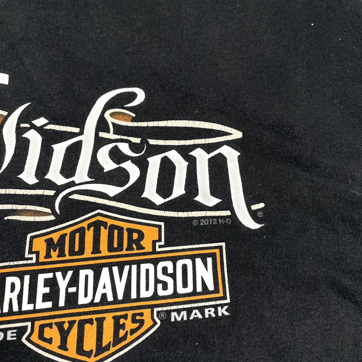 Harley Davidson Harley Davidson Y2K Big Logo Black T-Shirt Size US M / EU 48-50 / 2 - 4 Thumbnail
