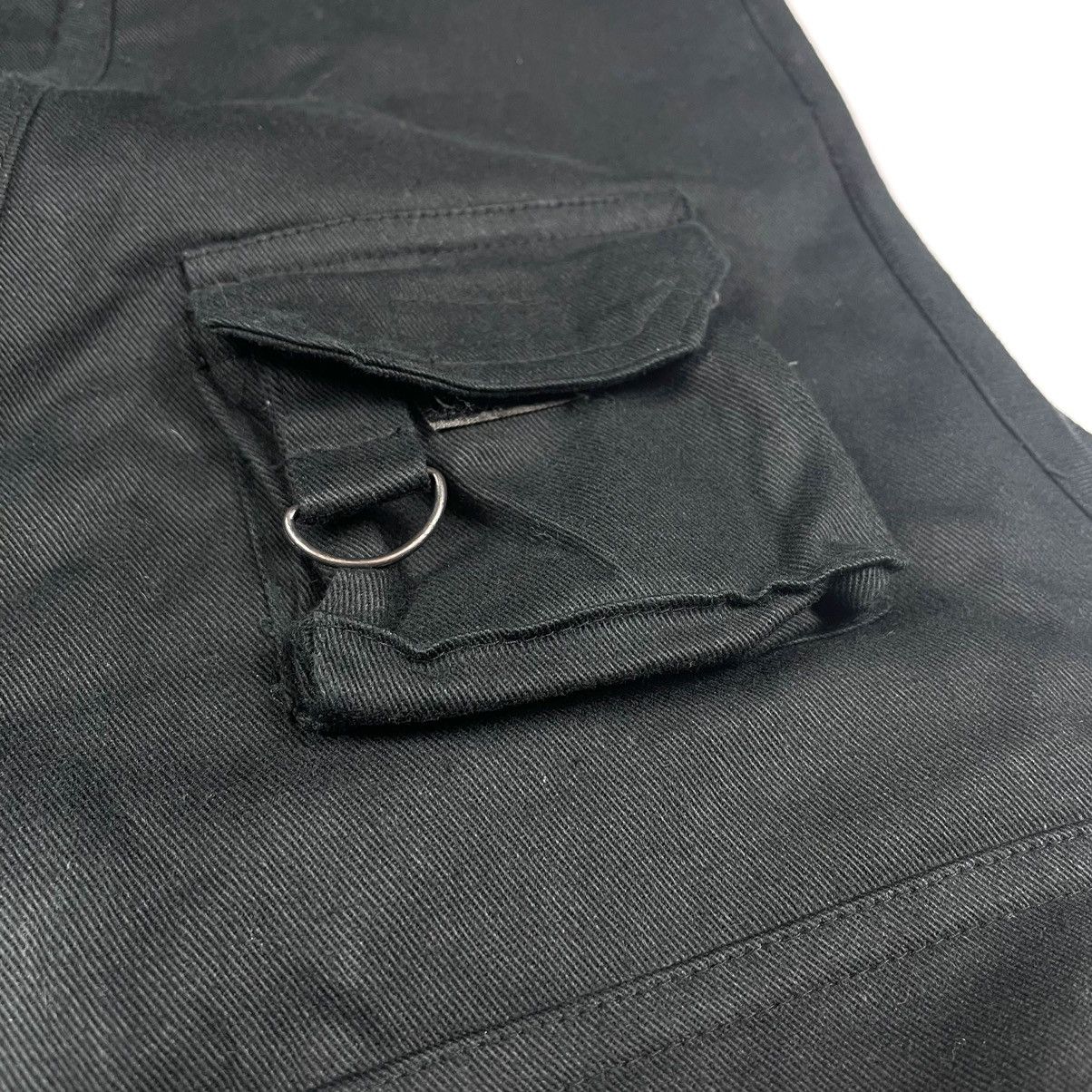 Japanese Brand × Vintage Vintage Black Y2K Denim Vest Like Rick Owens Size US L / EU 52-54 / 3 - 3 Thumbnail