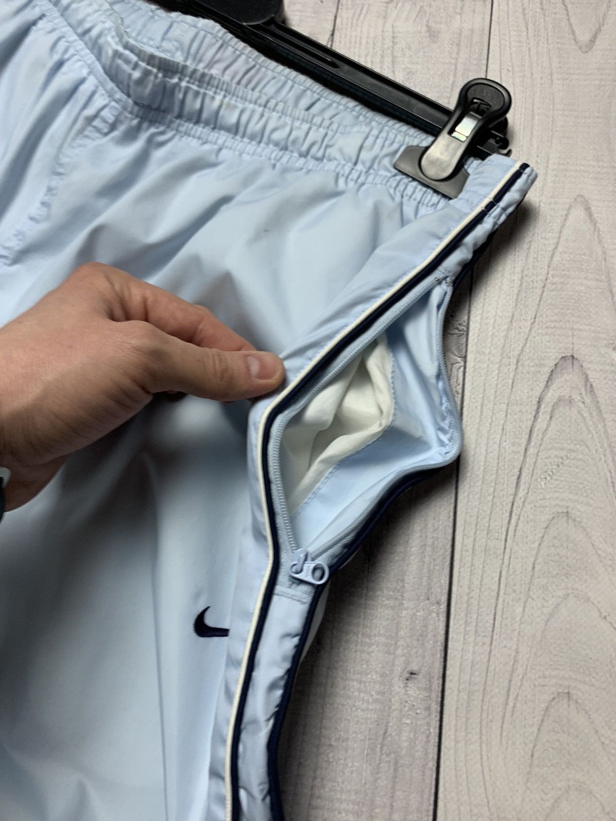 Nike × Vintage Vintage Nike drill pants joggers logo size XL Size US 36 / EU 52 - 6 Thumbnail