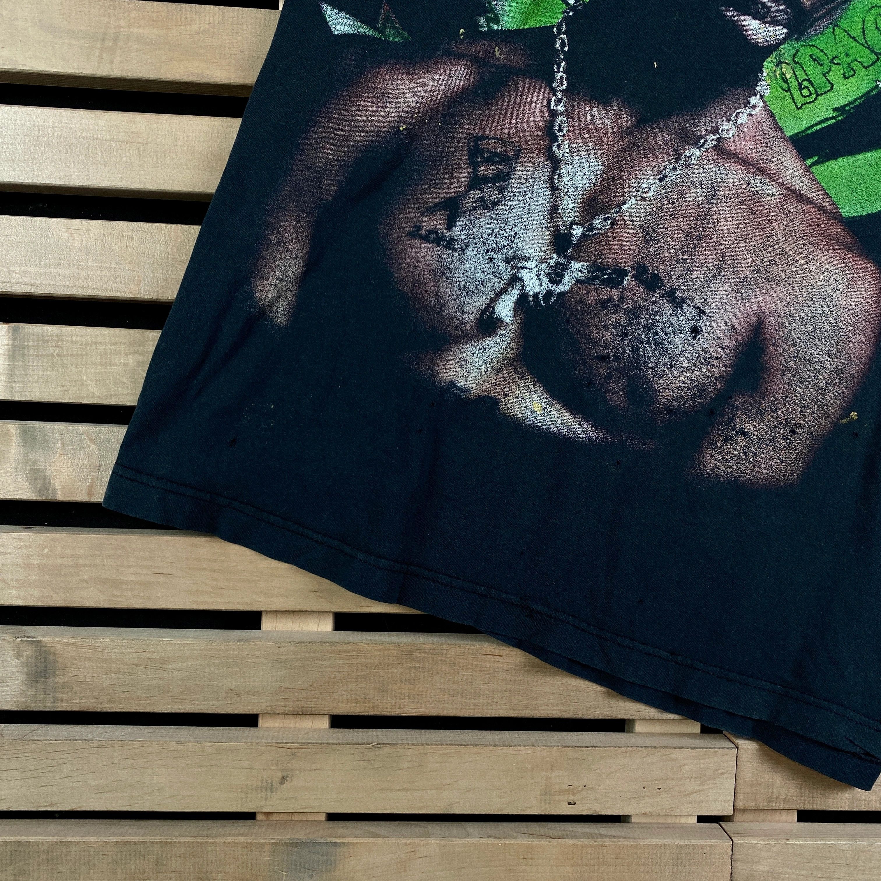 Band Tees × Rap Tees × Vintage Men’s Rap T-Shirt 2 Pac Two Pac Vintage Size L Size US L / EU 52-54 / 3 - 3 Thumbnail