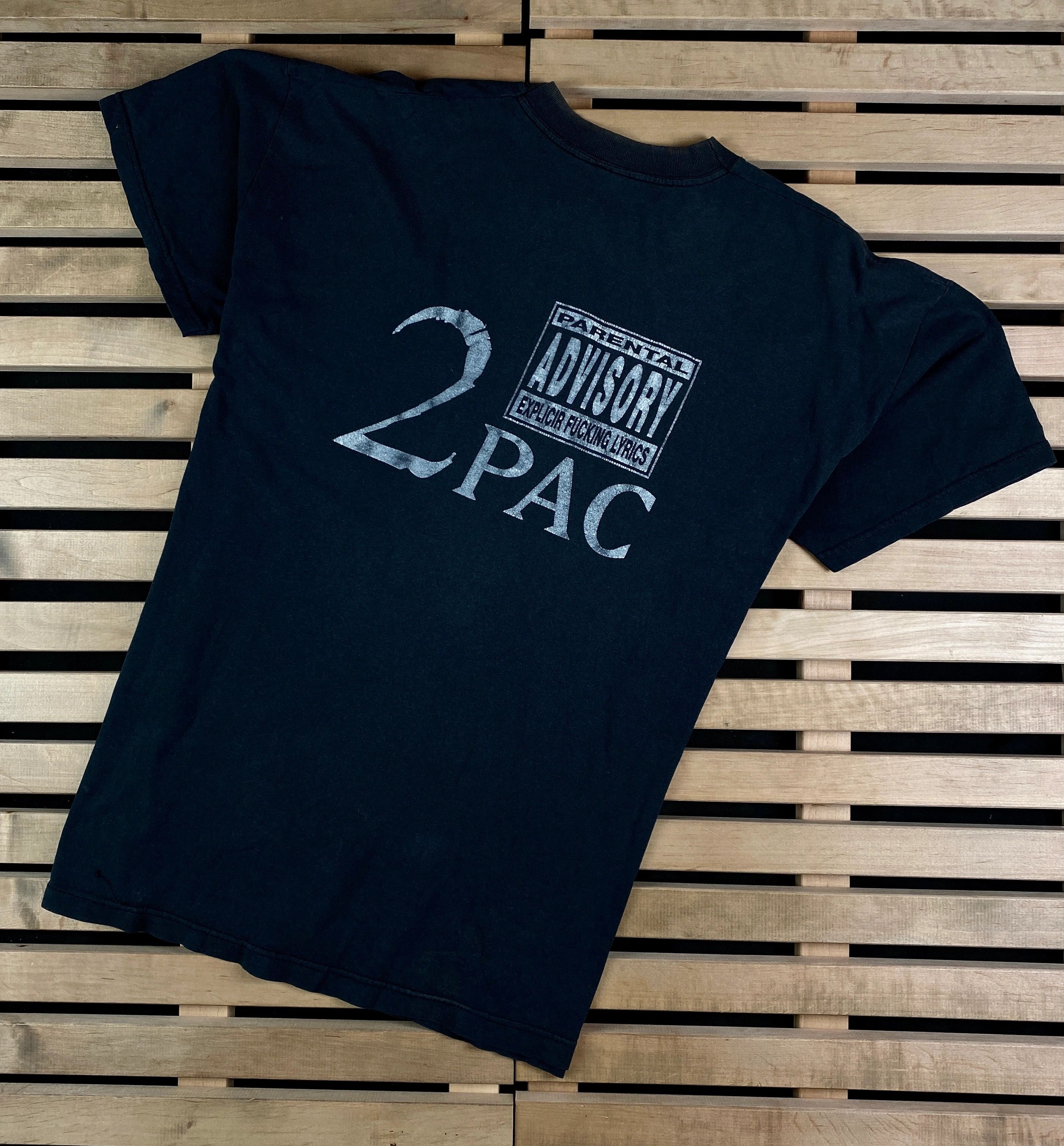 Band Tees × Rap Tees × Vintage Men’s Rap T-Shirt 2 Pac Two Pac Vintage Size L Size US L / EU 52-54 / 3 - 9 Thumbnail