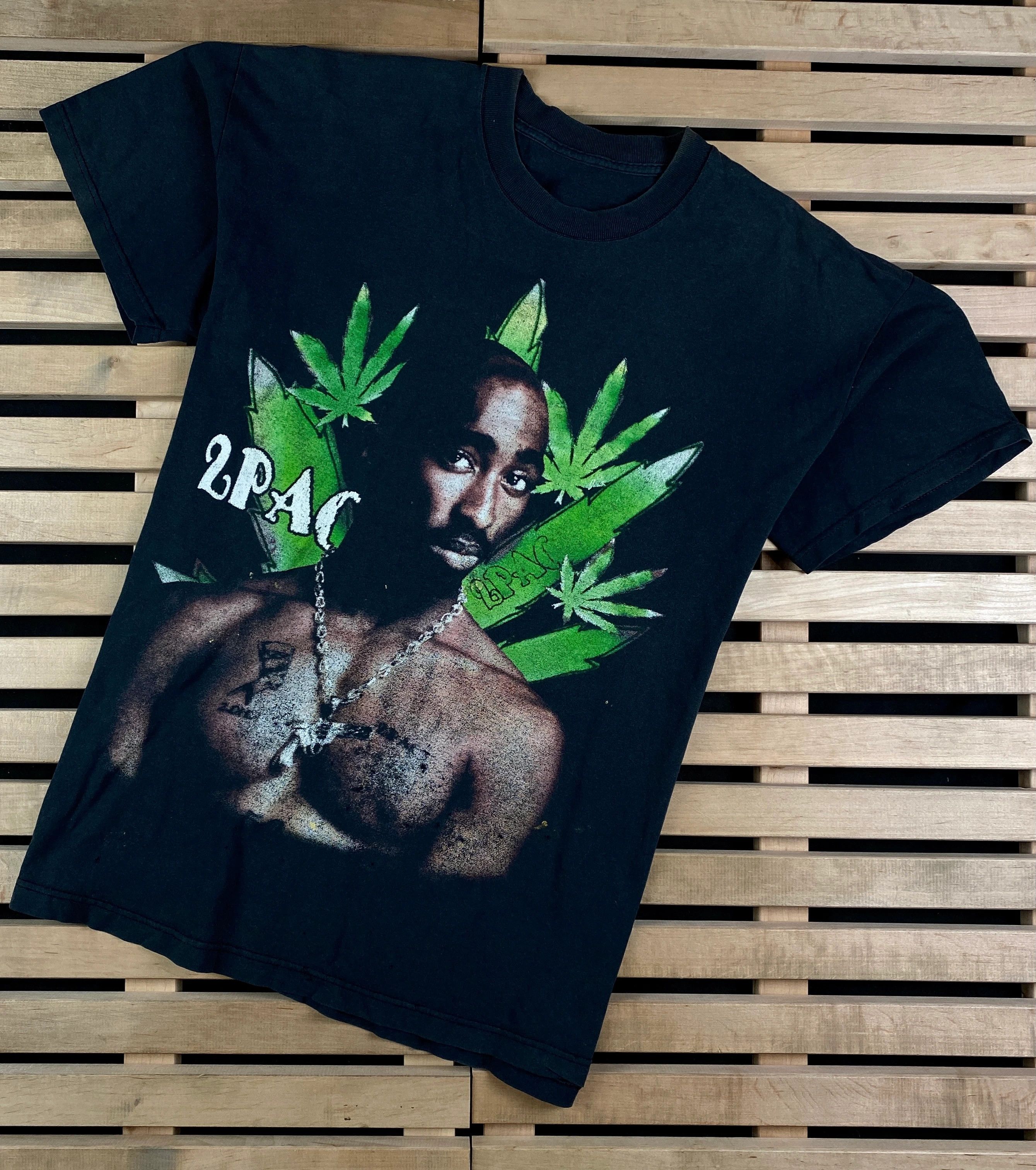Band Tees × Rap Tees × Vintage Men’s Rap T-Shirt 2 Pac Two Pac Vintage Size L Size US L / EU 52-54 / 3 - 1 Thumbnail