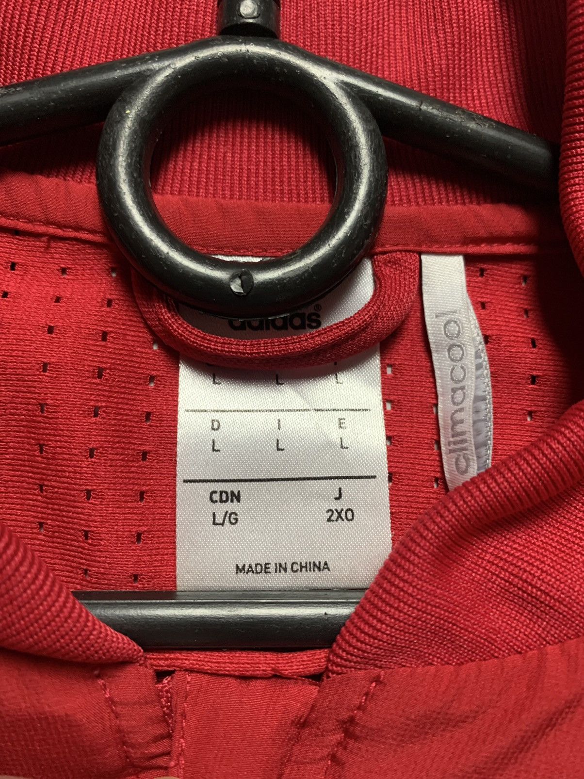 Adidas Adidas Red Bull New York track jacket size L red Size US L / EU 52-54 / 3 - 6 Thumbnail