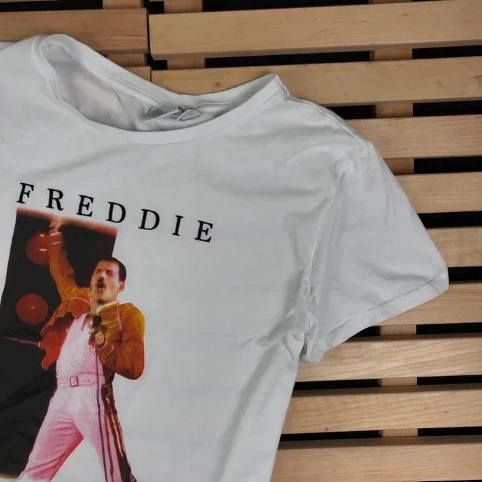 Band Tees × Vintage Mens Freddie Mercury Queen Big Logo Size L Size US L / EU 52-54 / 3 - 2 Thumbnail