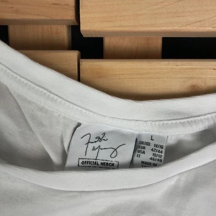Band Tees × Vintage Mens Freddie Mercury Queen Big Logo Size L Size US L / EU 52-54 / 3 - 3 Thumbnail