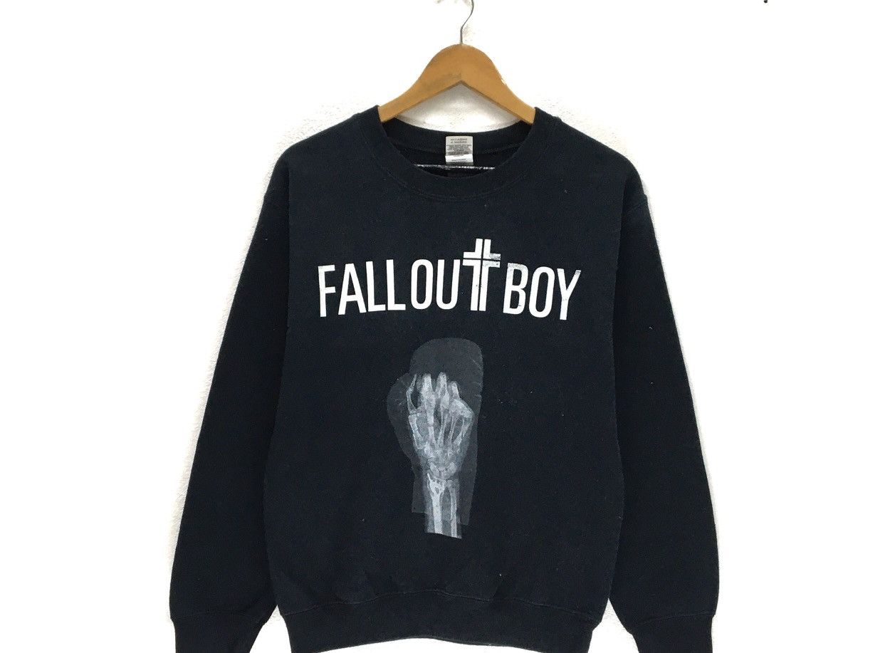 Band Tees × Gildan FALL OUT BOY Band Crewneck Sweatshirt Size US S / EU 44-46 / 1 - 2 Thumbnail