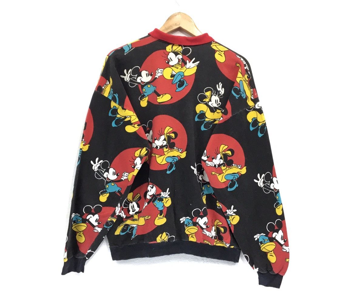 Cartoon Network × Disney × Vintage Mickey & Minnie Mouse Fullprint Multicolour Sweatshirt Size US M / EU 48-50 / 2 - 2 Thumbnail
