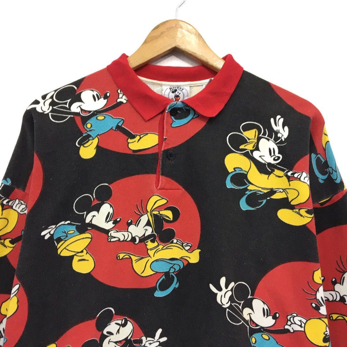 Cartoon Network × Disney × Vintage Mickey & Minnie Mouse Fullprint Multicolour Sweatshirt Size US M / EU 48-50 / 2 - 4 Thumbnail